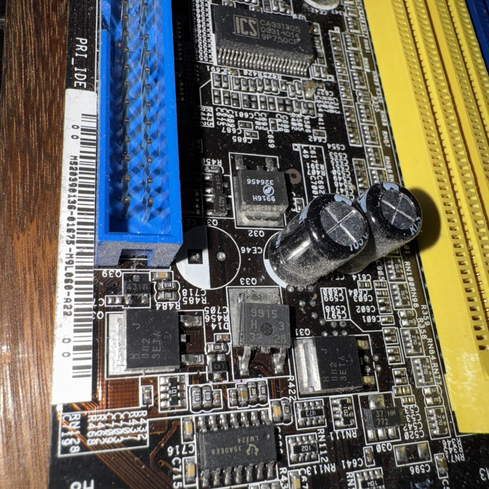 Asus K8V Deluxe socket As Pictured