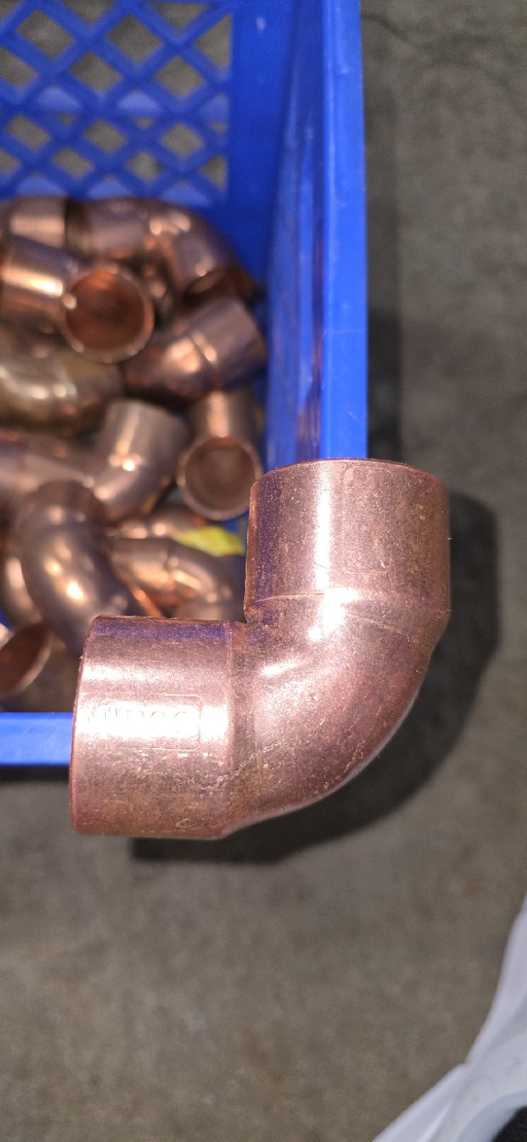 Nibco 907 1-1/2" CXC WROT COPPER 90°