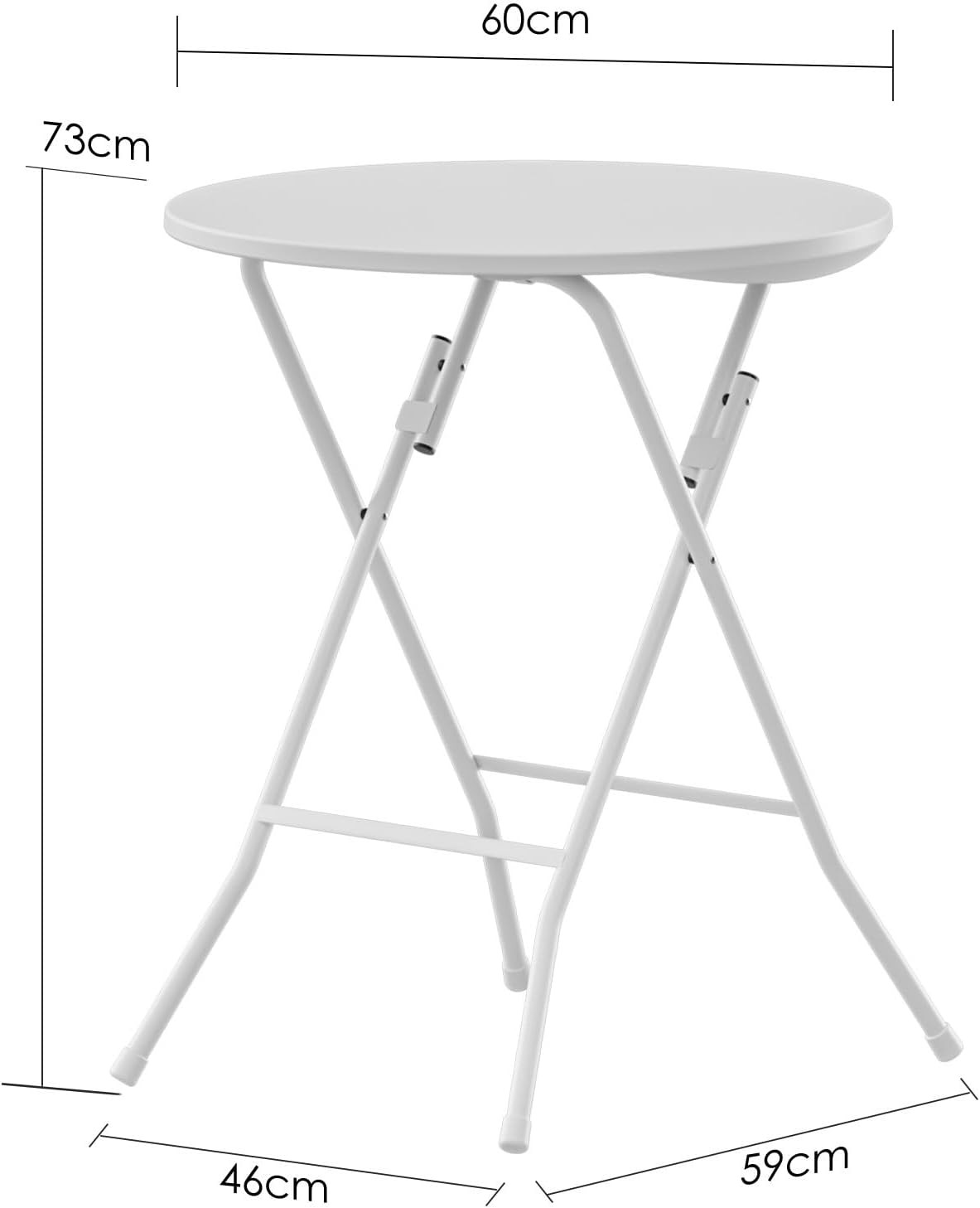 Cocktail Table Bistro Round Plastic Folding Table Bar Height Tables