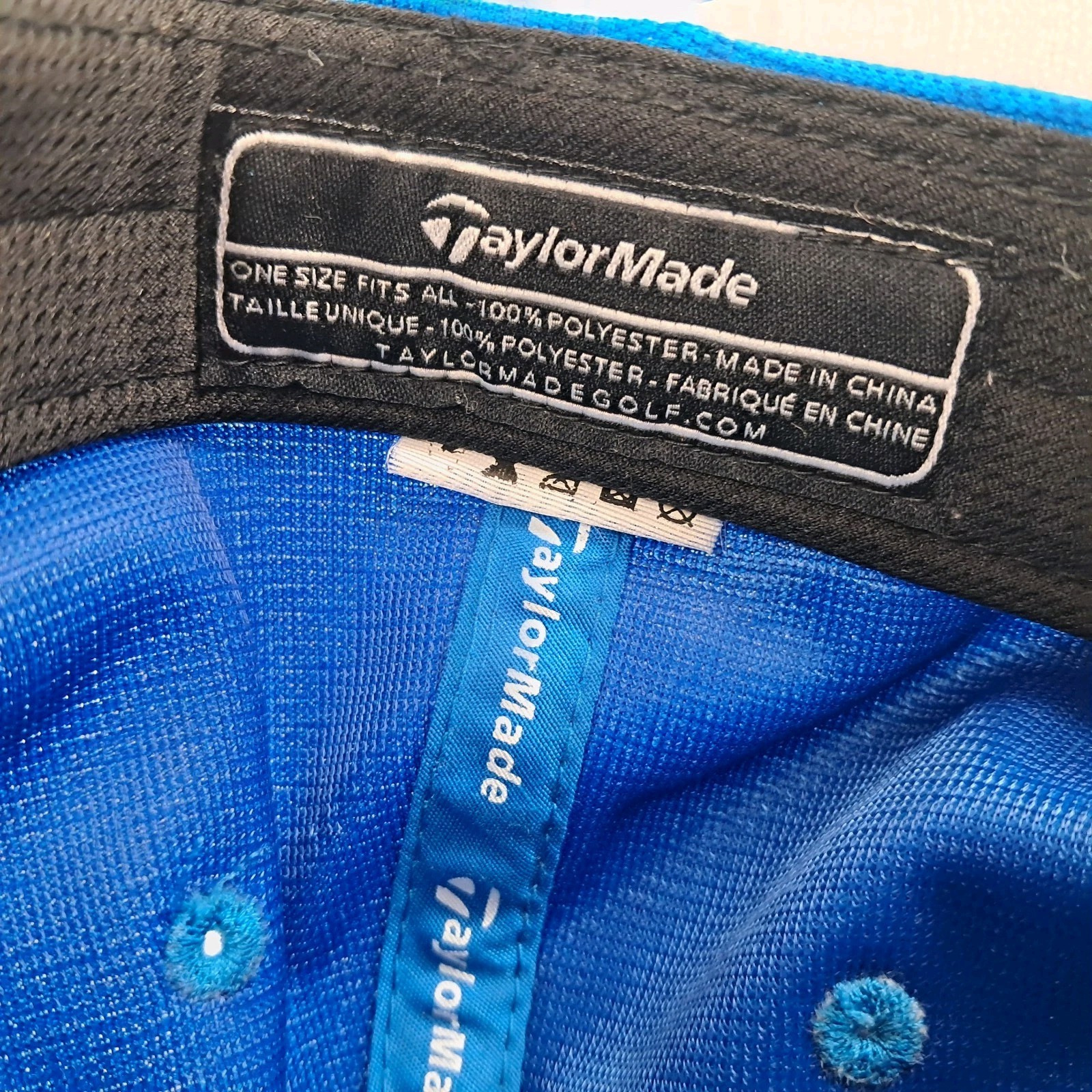 Taylor Made SLDR Tour Preferred Blue Golf Hat Cap One Size Adjustable
