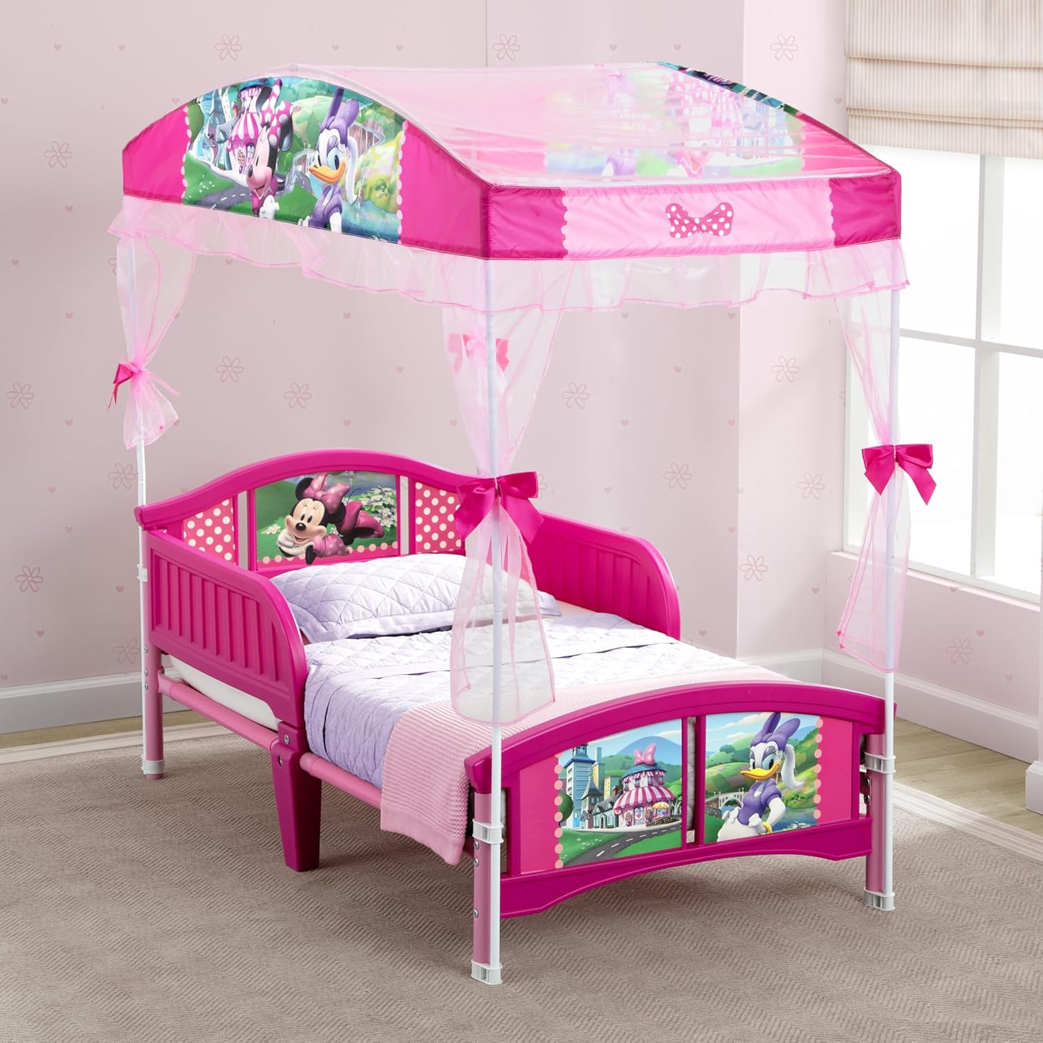 Canopy Toddler Bed, Minnie Mouse
