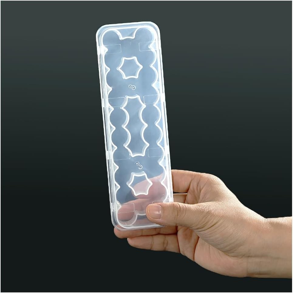 Space-Saving 24-Slot Vial Holder for Fridge – Stackable Peptide &