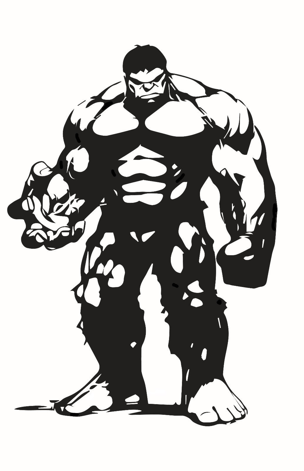 Vinyl Decal Car Truck Sticker Wall Marvel Avengers - Incredible Hulk