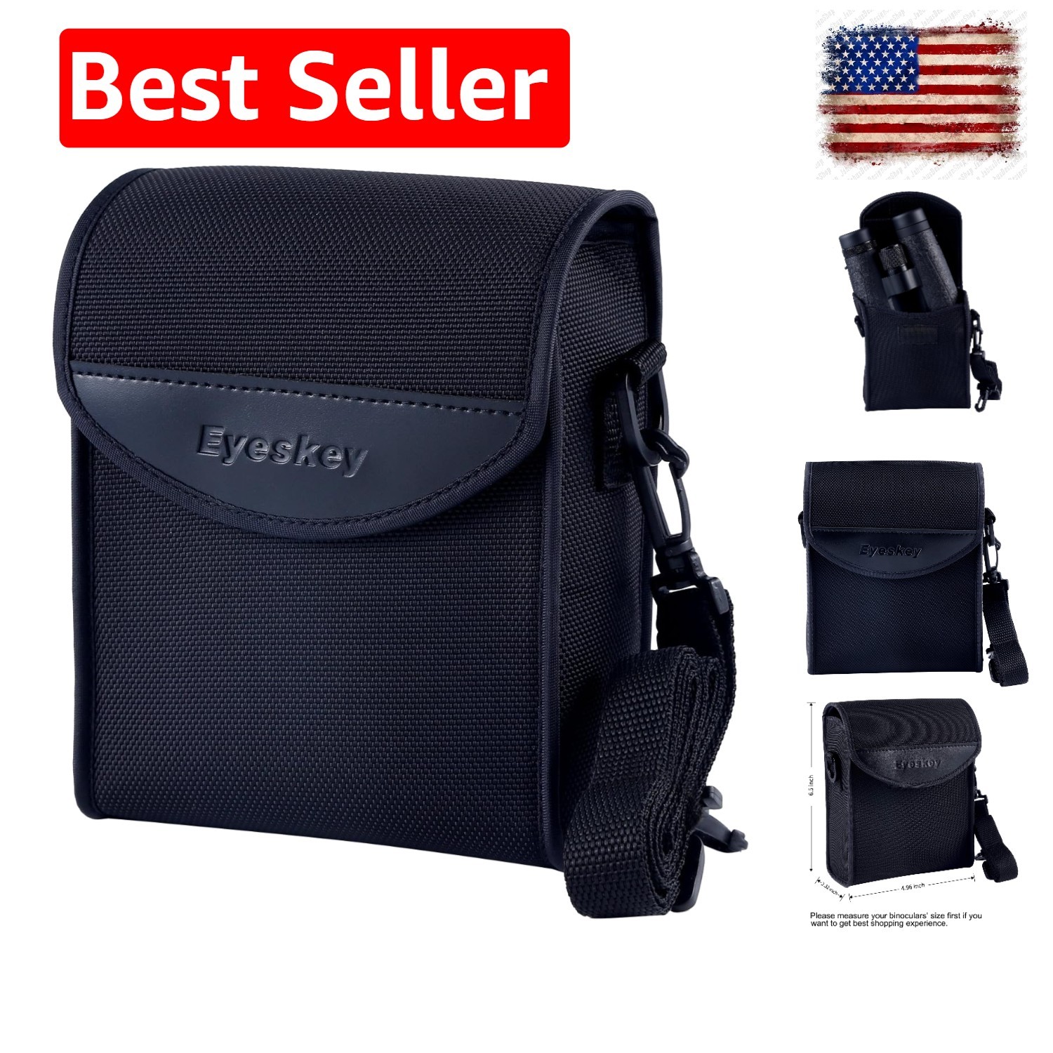 Universal 42mm Roof Prism Binoculars Case, Essential Accessory for Your Valua...
