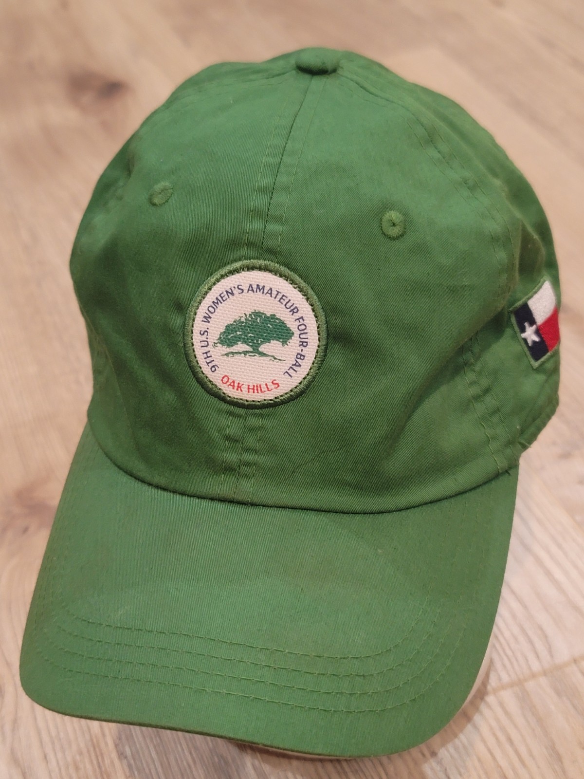 Oak Hills Women's Amateur Four Ball Adjustable Green Cap Hat by Ahead