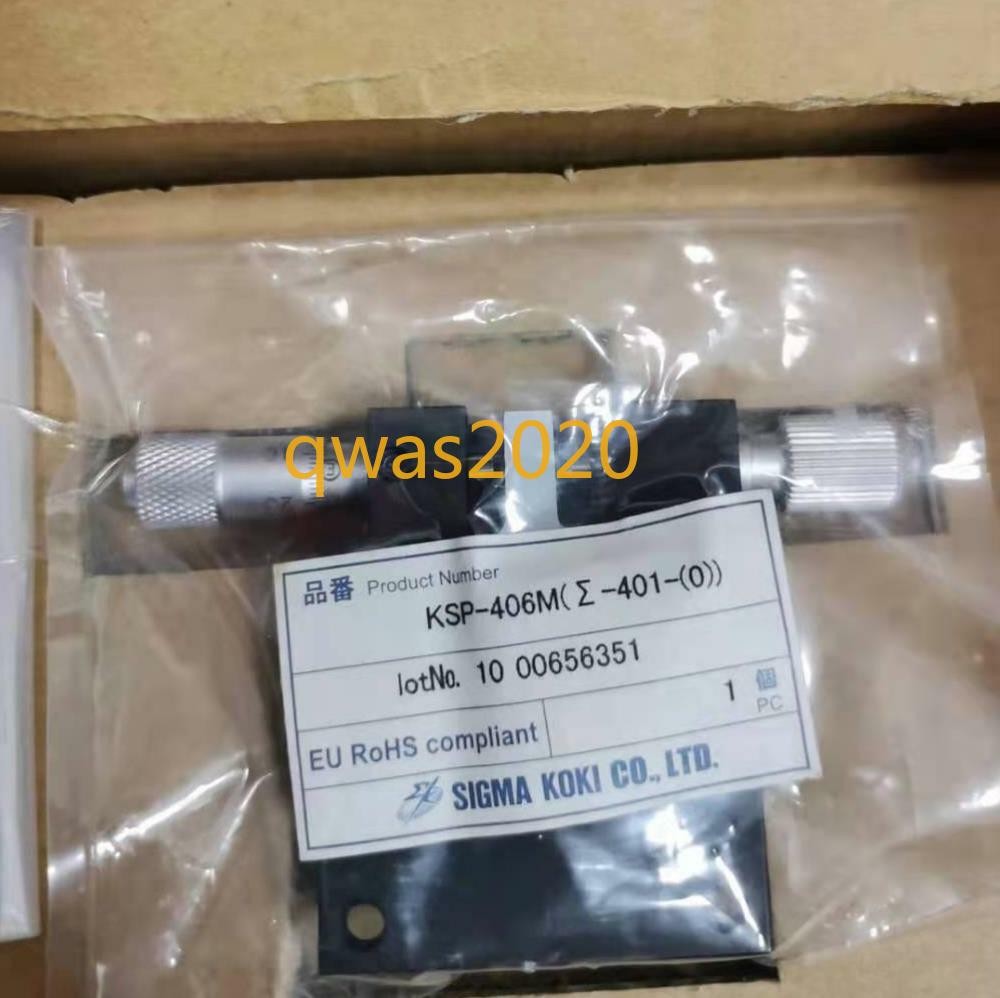 1pc New SIGMA KOKI KSP-406M Optical Rotating Angle Stage #Y0z