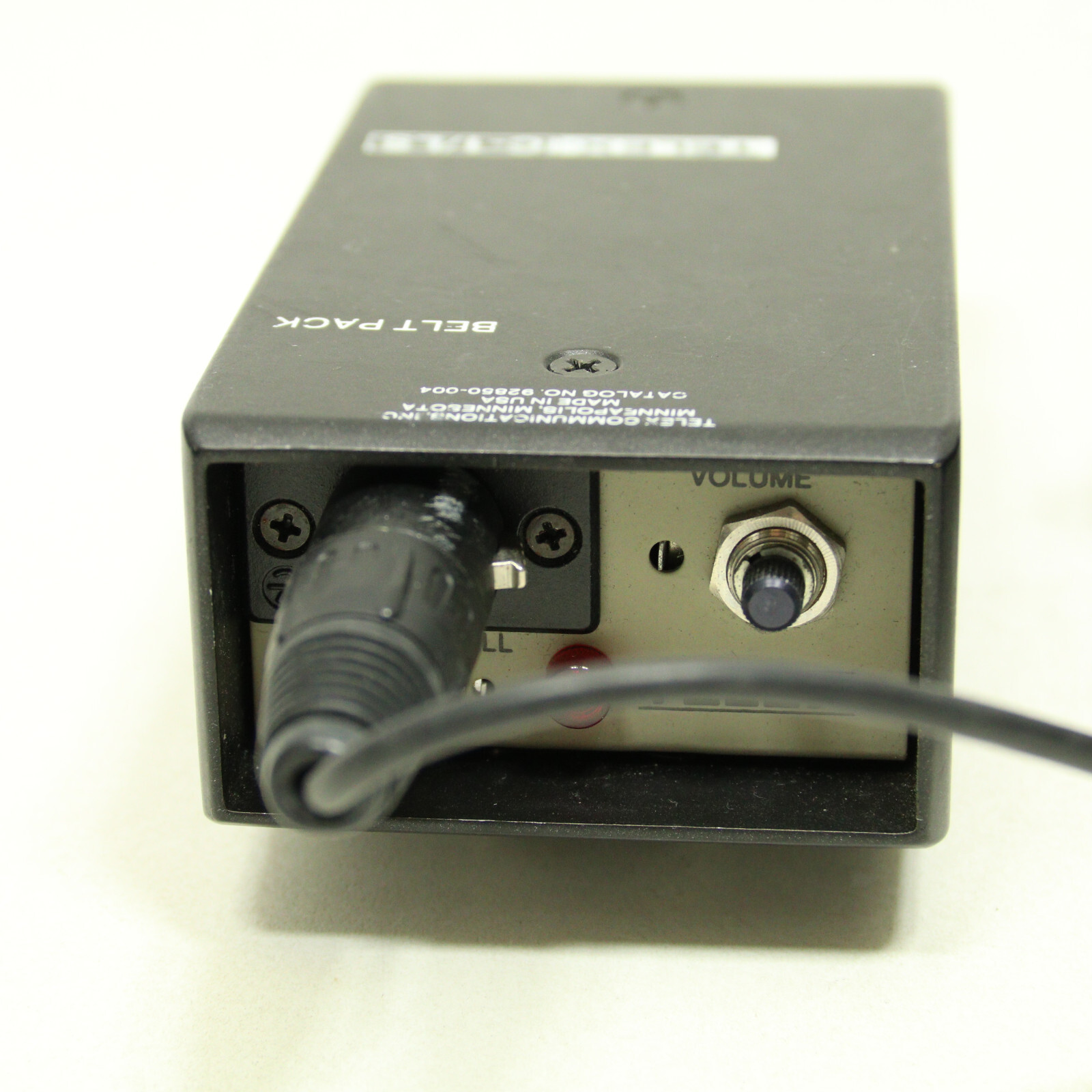 Telex IC-1/LS Wired 2-Way Studio Intercom Belt Pack w/ PH-1 Single Headset