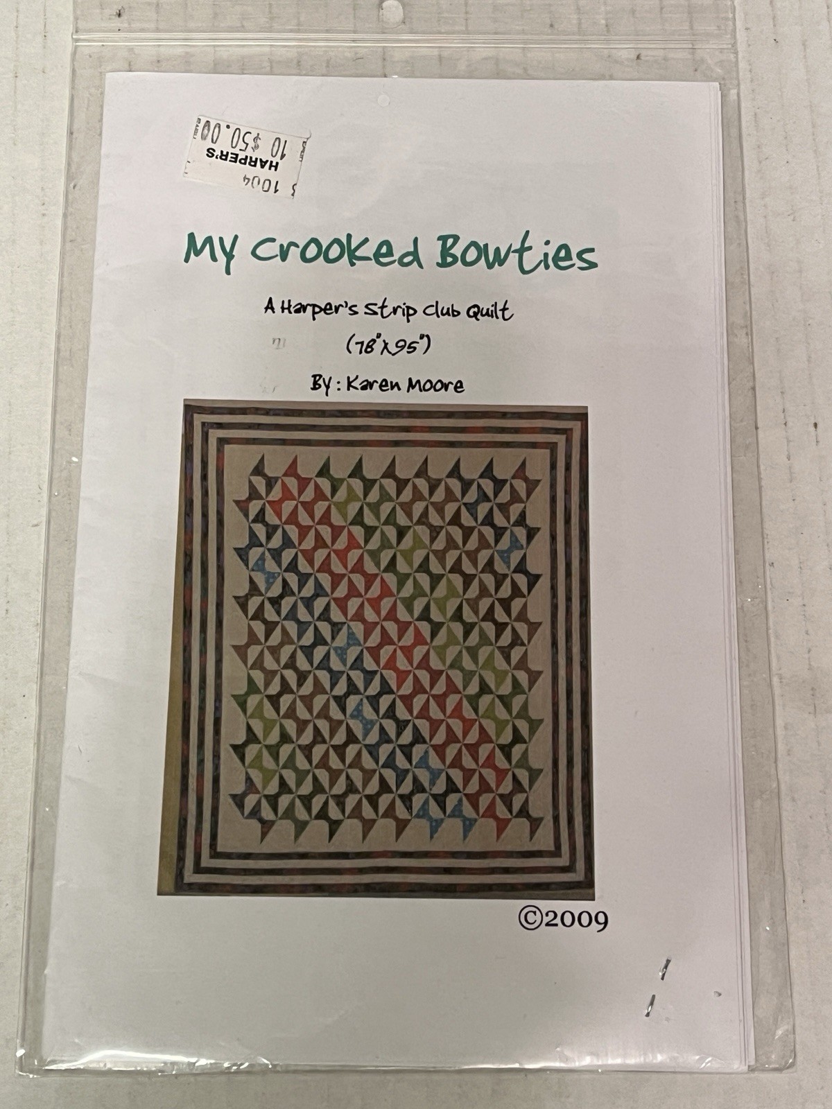My Crooked Bowties A Harper's Strip Club Quilt 78 x 95