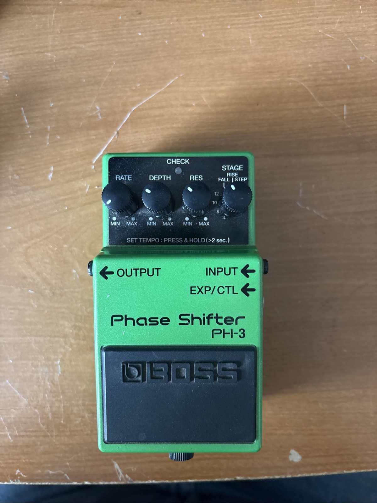 Boss PH-3 Guitar Pedal with Phase Shifter Effect