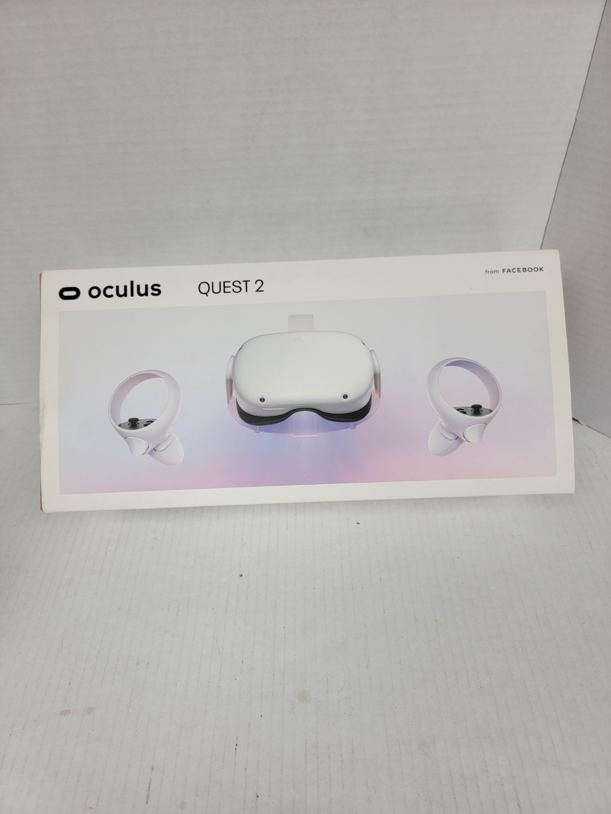Meta Oculus Quest 2 VR Headset Used With Box