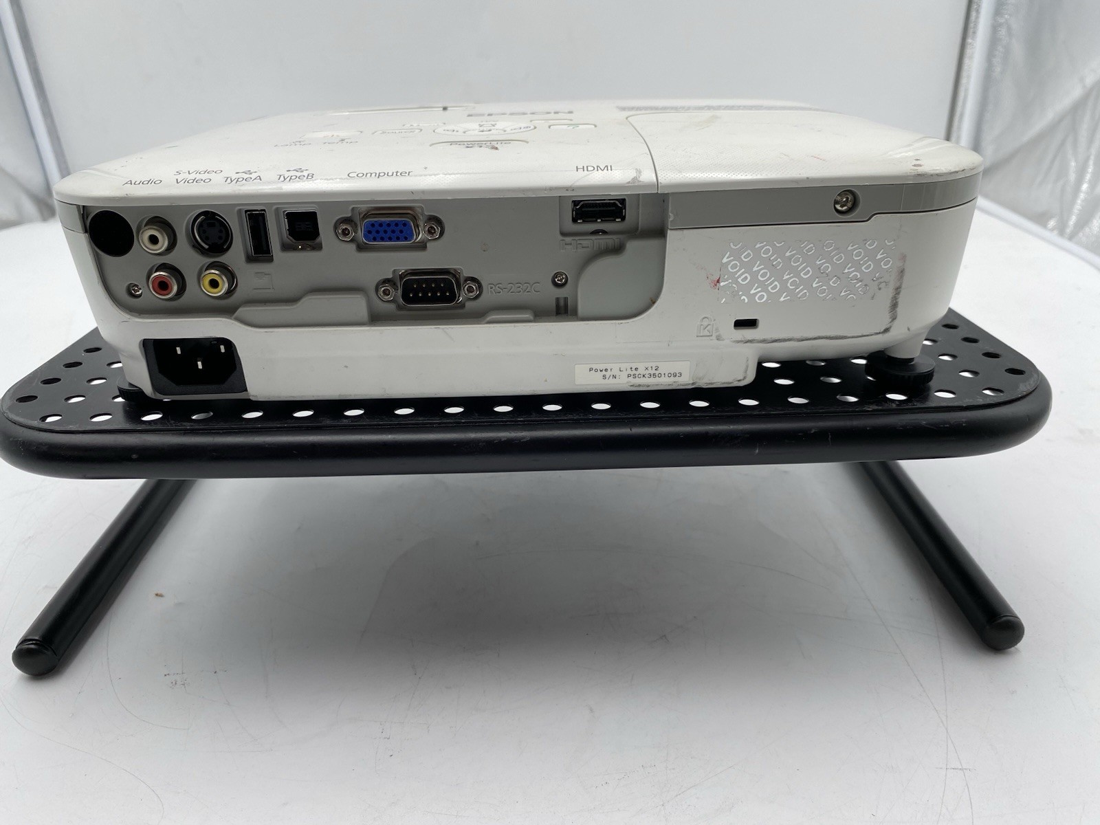 Epson H429A White Projector 173 Lamp Hours