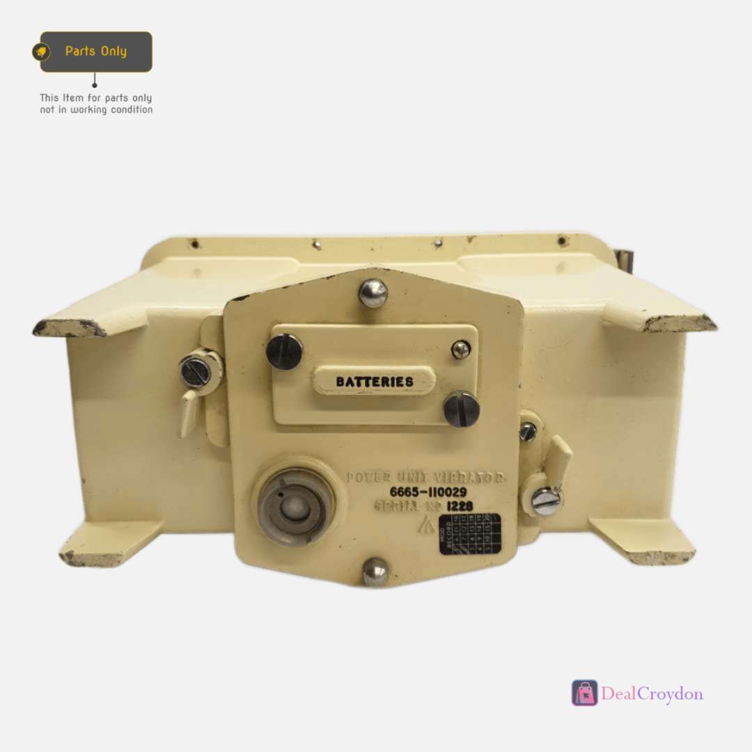 CONTAMINATION METER GEIGER COUNTER COLD WAR ERA UNTESTED FOR PARTS