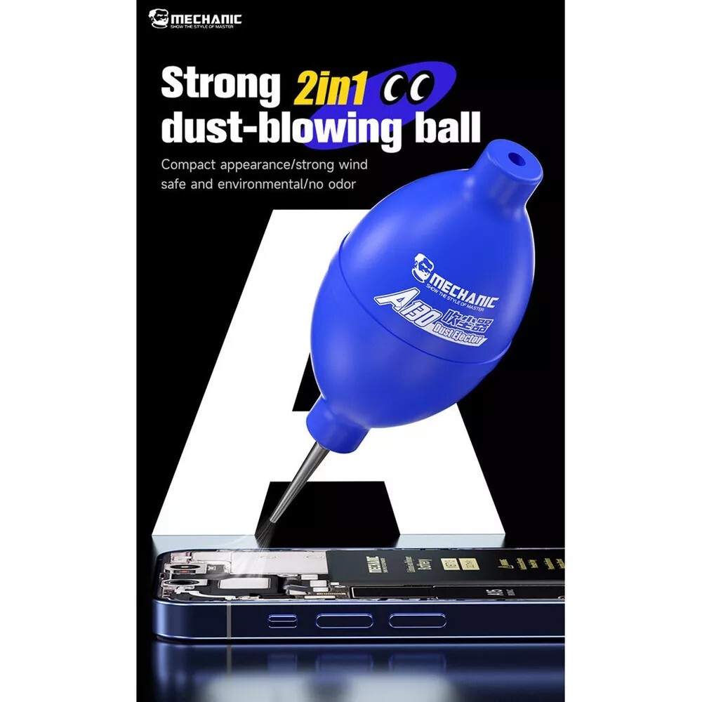 MECHANIC A130 Manual Strong Dust-blowing Ball Phone Watch Keyboard  Clean Tool