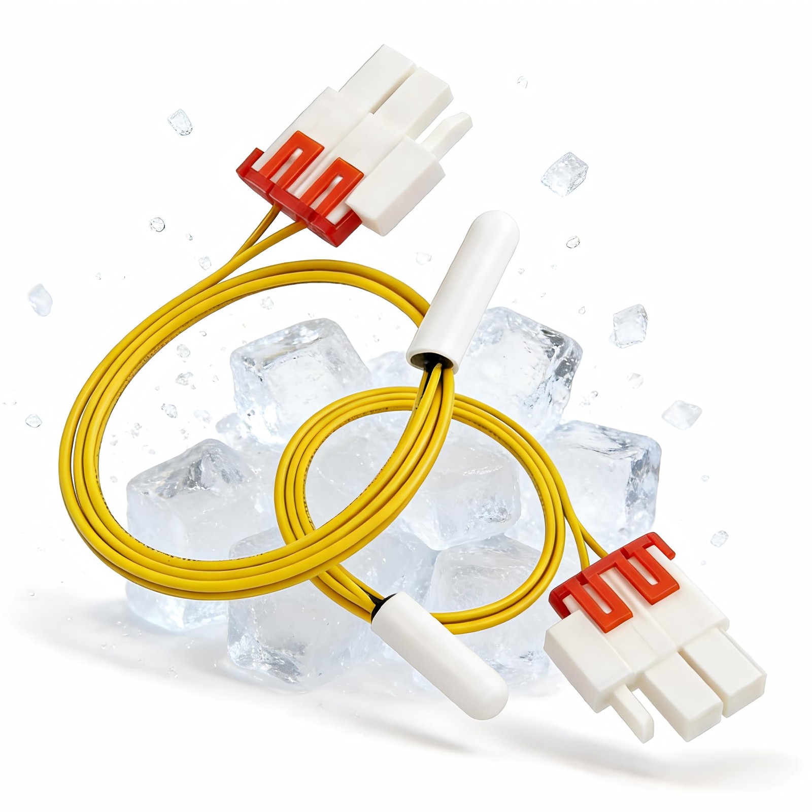 2 Pack Replacement for Samsung DA32-10104N Refrigerator Temperature Sensor