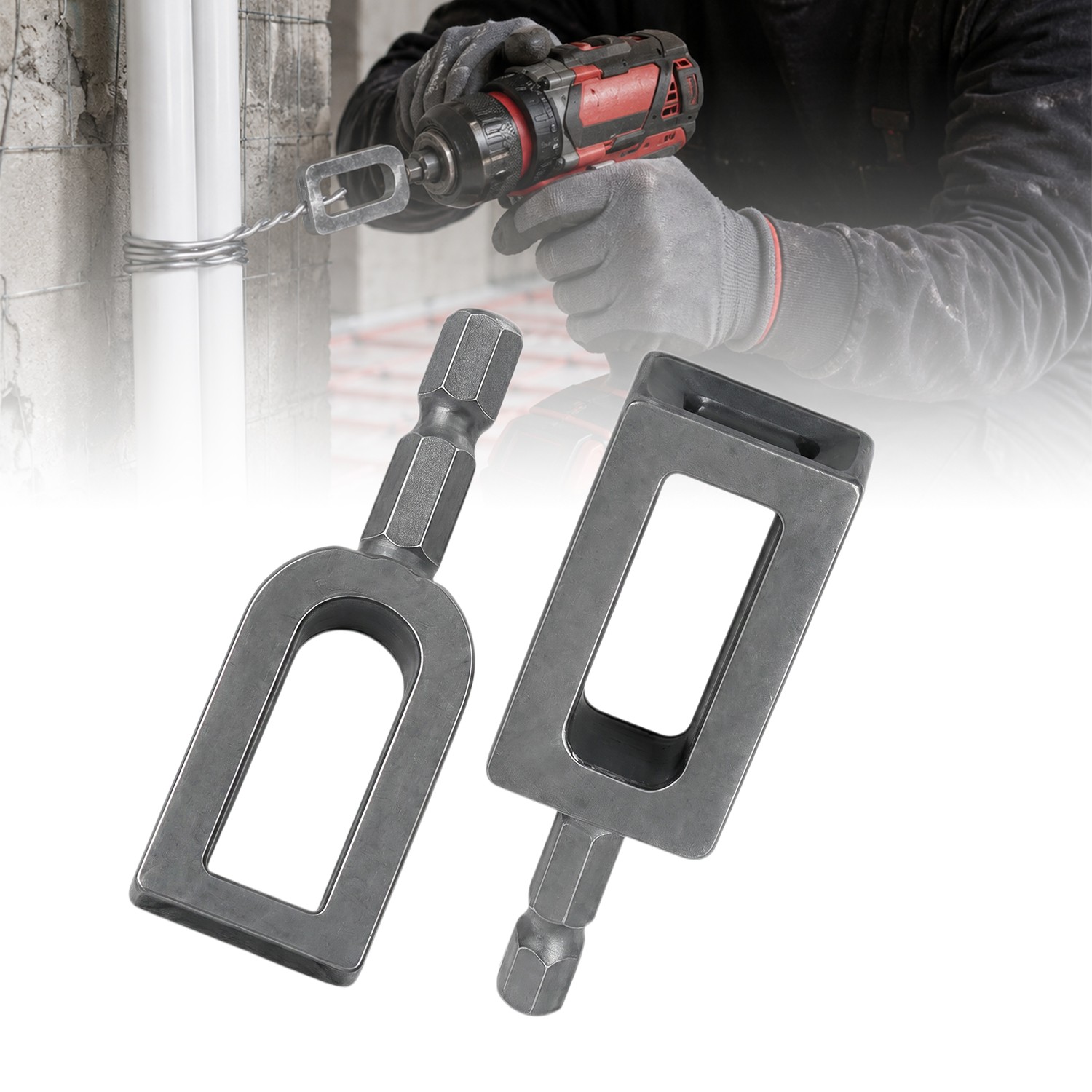 Electric Drill Wire Twisting Bit Tool, Heavy Duty Wire Twister for Drill New~USA
