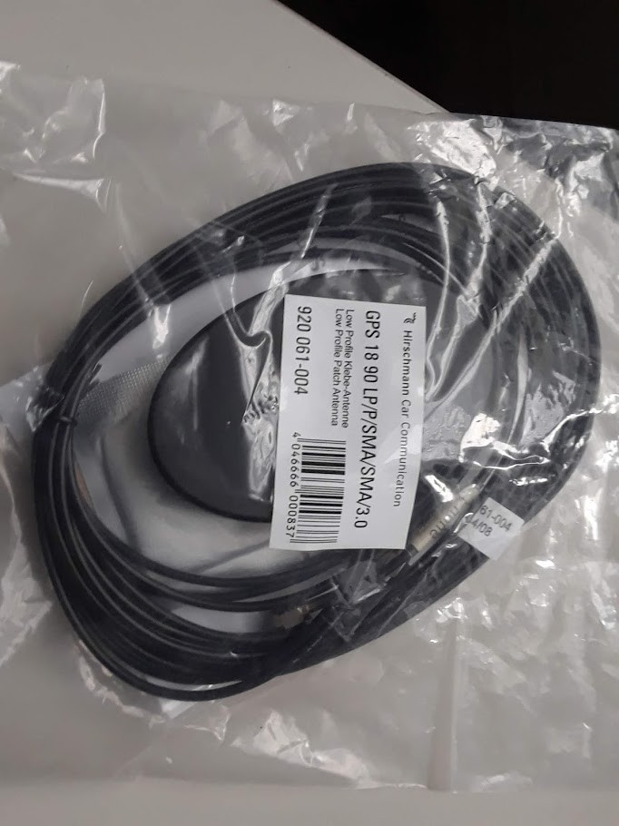 Hirschmann Combination GPS Cellular antenna, 920 061-004 GPS 18 90 LP/P/SMA/SMA