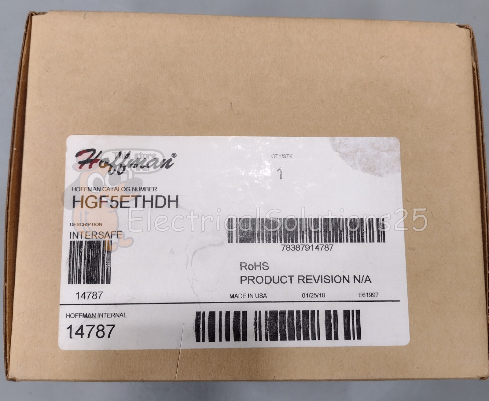 New Nvent Hoffman HGF5ETHDH data interface port - Free Shipping