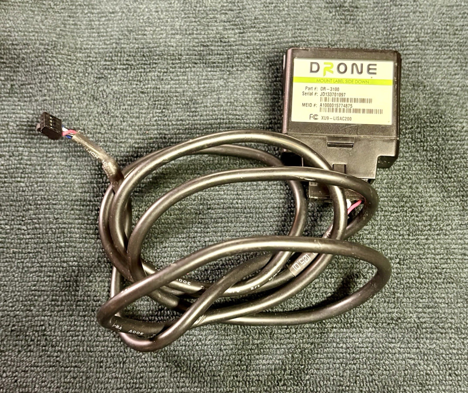 Drone Mobile DR-3100 Remote Start/ Tracking/Geo Fence App Based Module & Harness