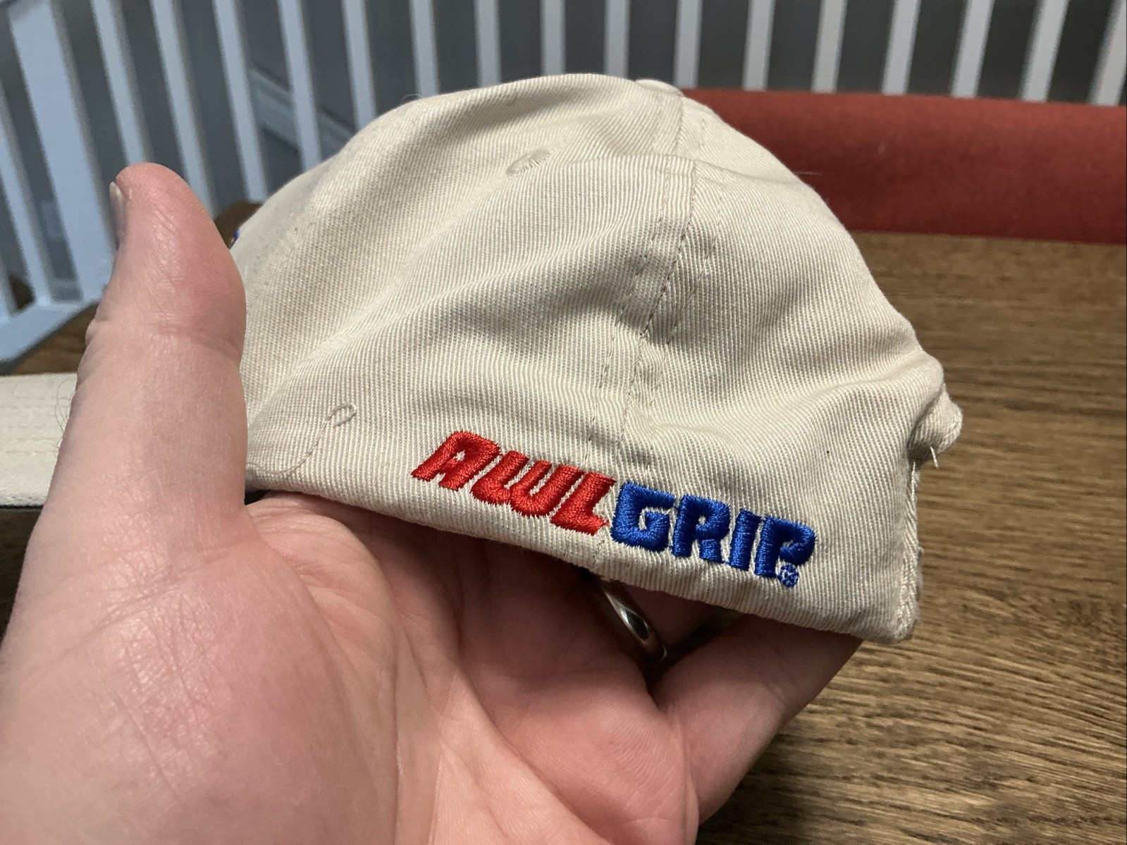 AWL Grip Captains Golf Invitational XIII Hat Cap - Beige - OSFM