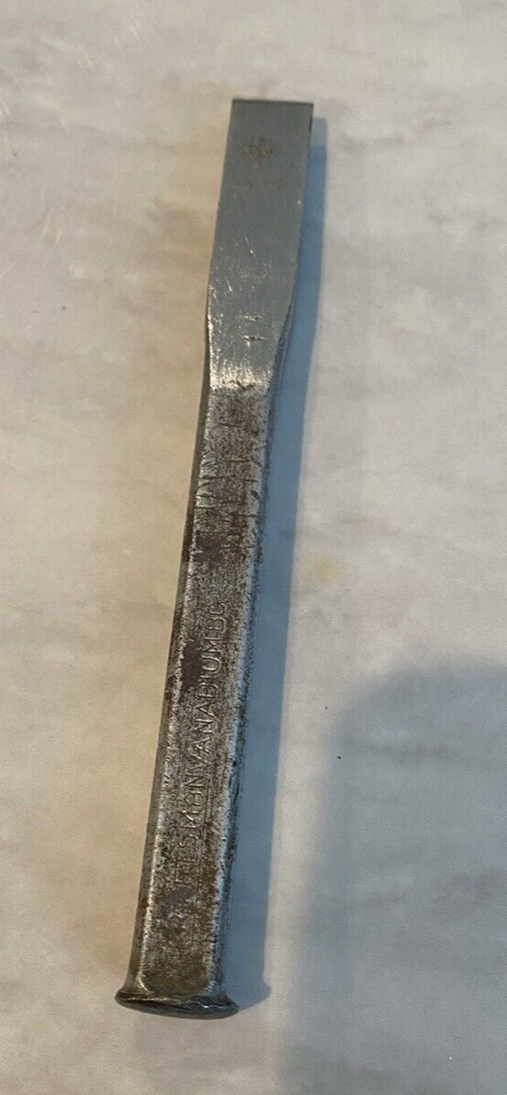 Craftsman (Full Underline) Vanadium BC Chisel 5/16 Square Shank USA