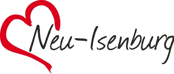 Car sticker "Neu-Isenburg" sticker city of Germany approx. 7x16cm contour.