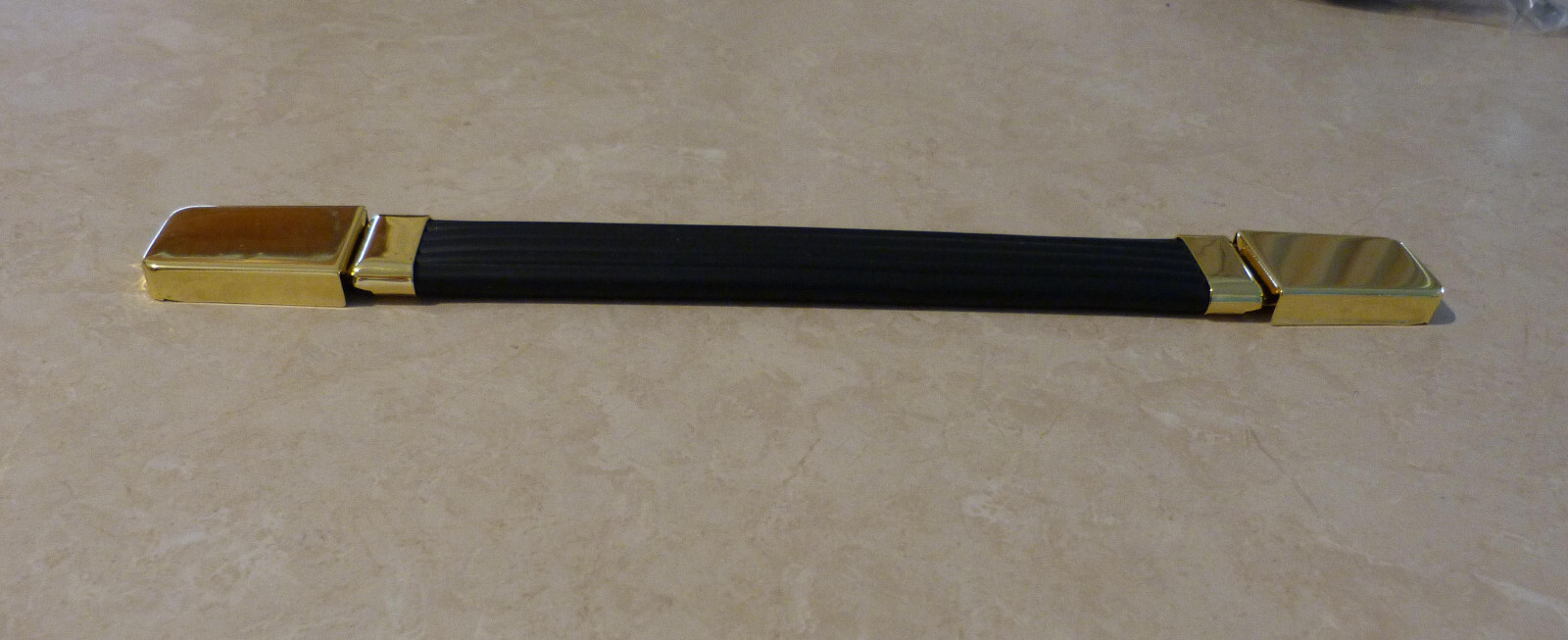 Marshall Style Handle with Gold End Caps