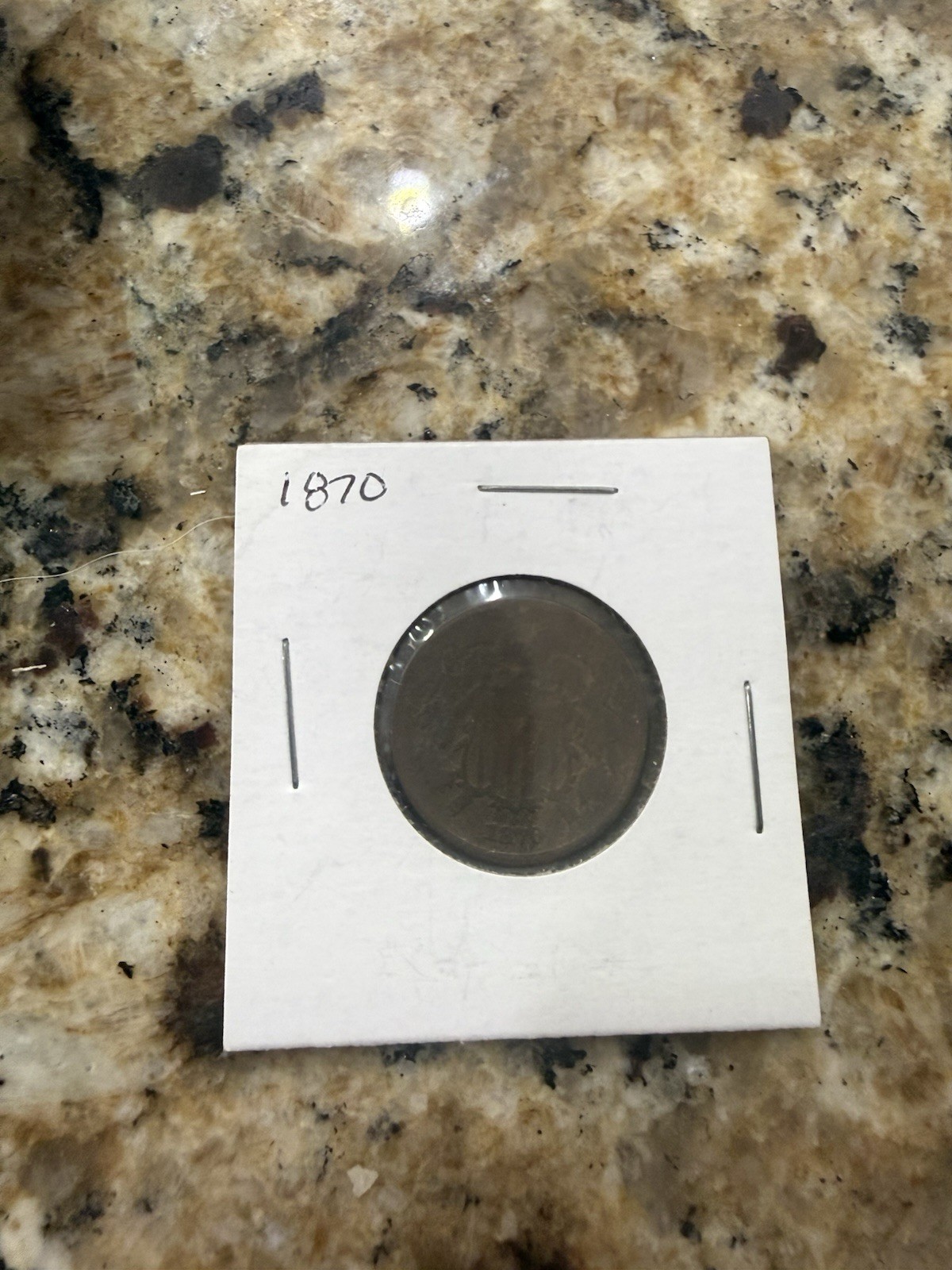 Mexico Coin 1870 BN Estados Unidos Mexicanos Cleaned Uncertified Circulated