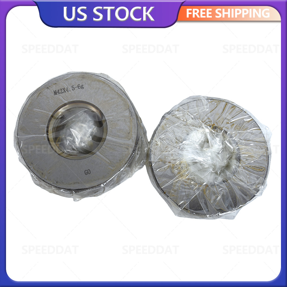 M42 X 4.5 6g Solid Thread Ring Gages 42 Go No Go P.D.'s = 39.014 & 38.778 NEW US