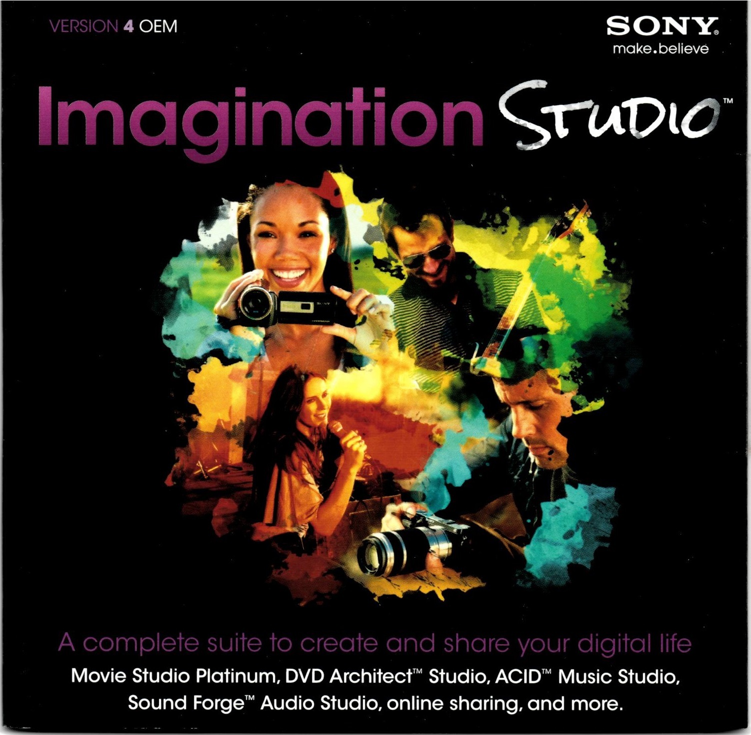 Sony Imagination Studio 4 - Brand New - Sealed DVD