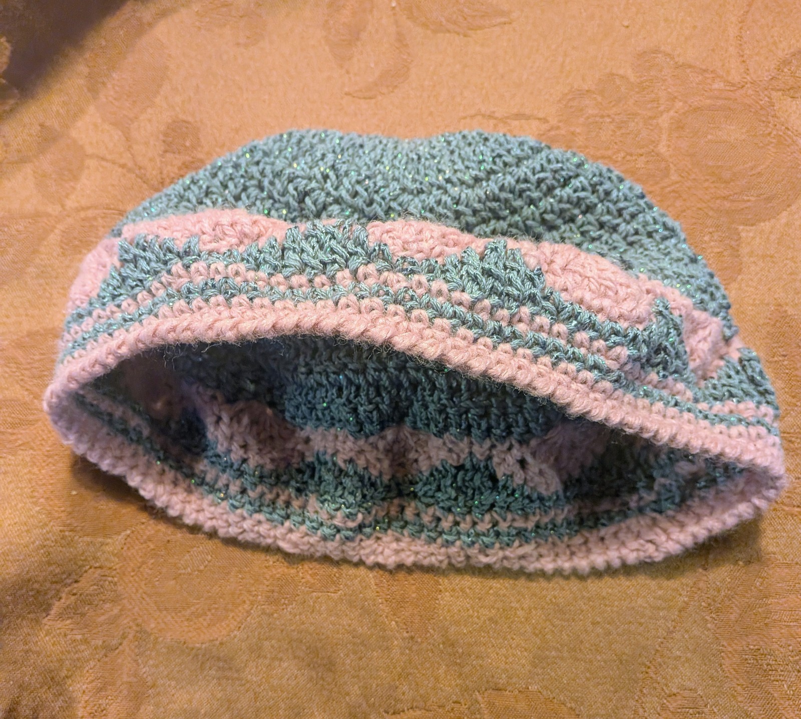 4 (One Of a Kind) Handmade Crocheted, Children's Hats