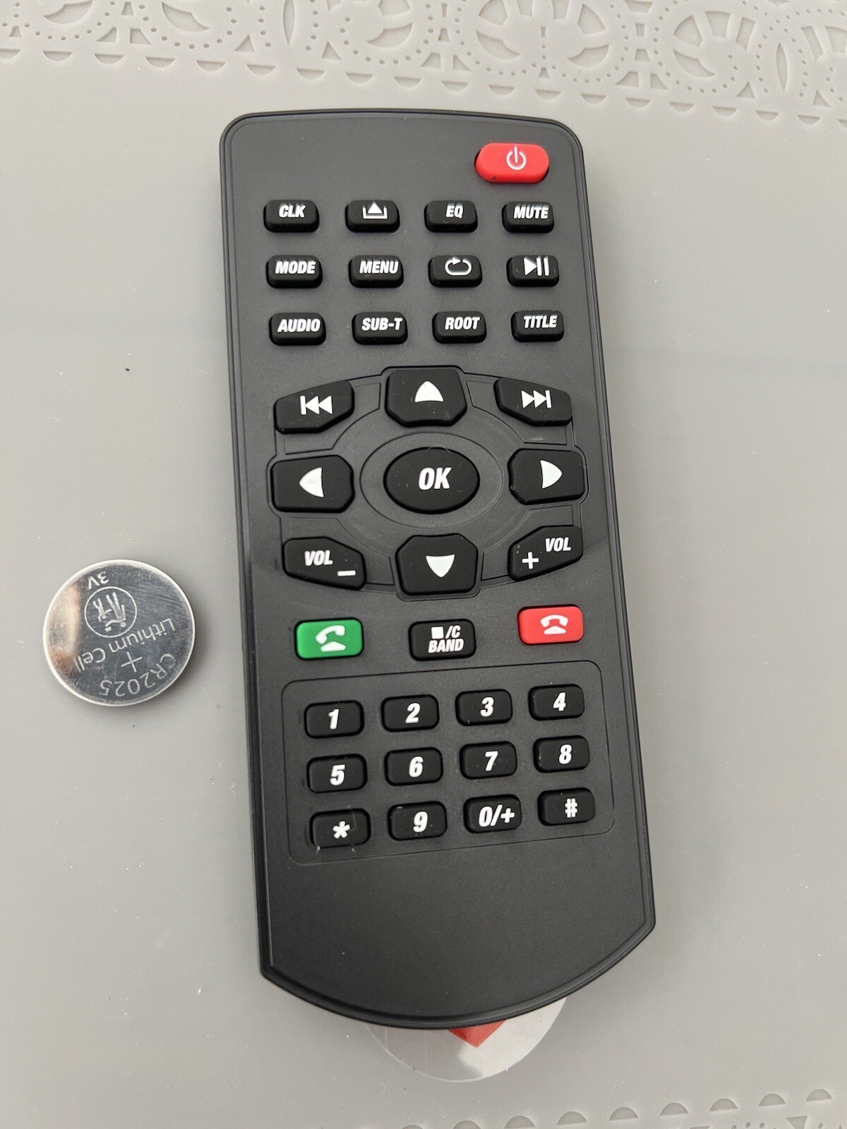 Boss Audio Wireless Remote for BCPA969690RC,BV9358RC,BV9351B,BV9351RC