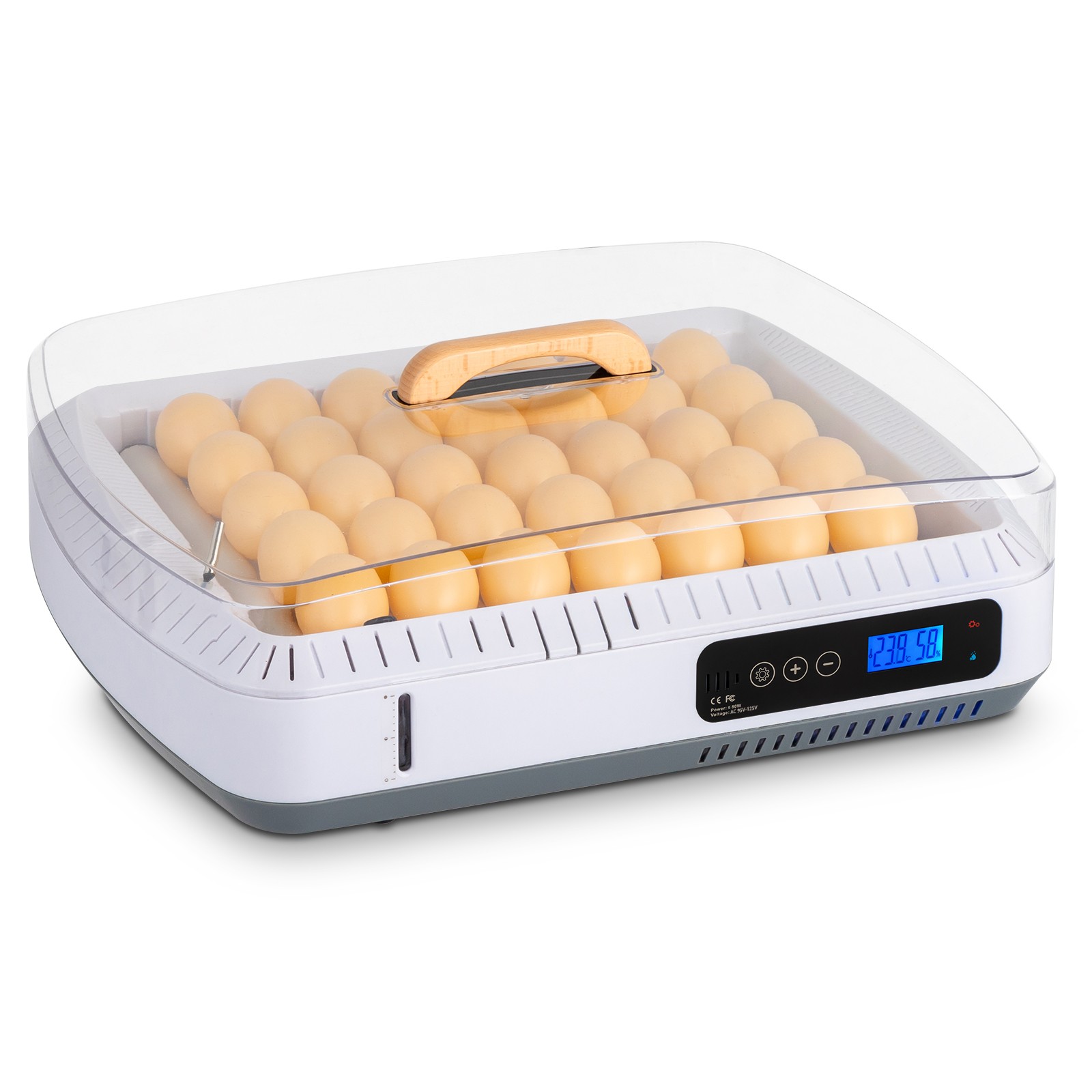 35 Egg Incubator Automatic Egg Turner Poultry Hatcher Digi Temp Humidity Control