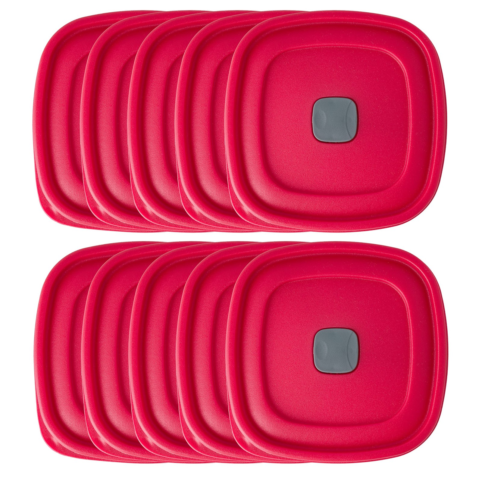 Replacement Lids for Rubbermaid Vented Food Storage Containers 3/5/7 Cup (10 pc)