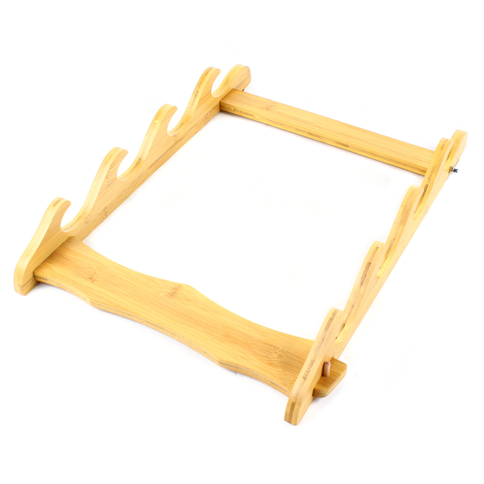 4-Tier Wall Mounted Samurai Sword Holder Katana Stand Flute Display Stand Rack
