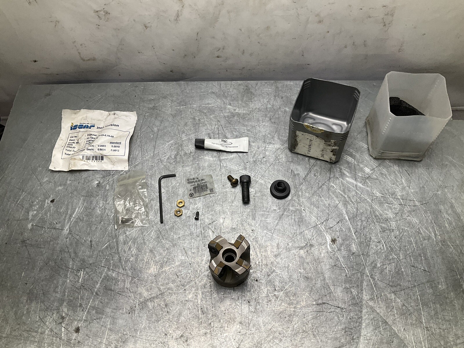 Iscar Helido FF FWX 02.00-04-0.75-08 Face Mill Cutter Indexable