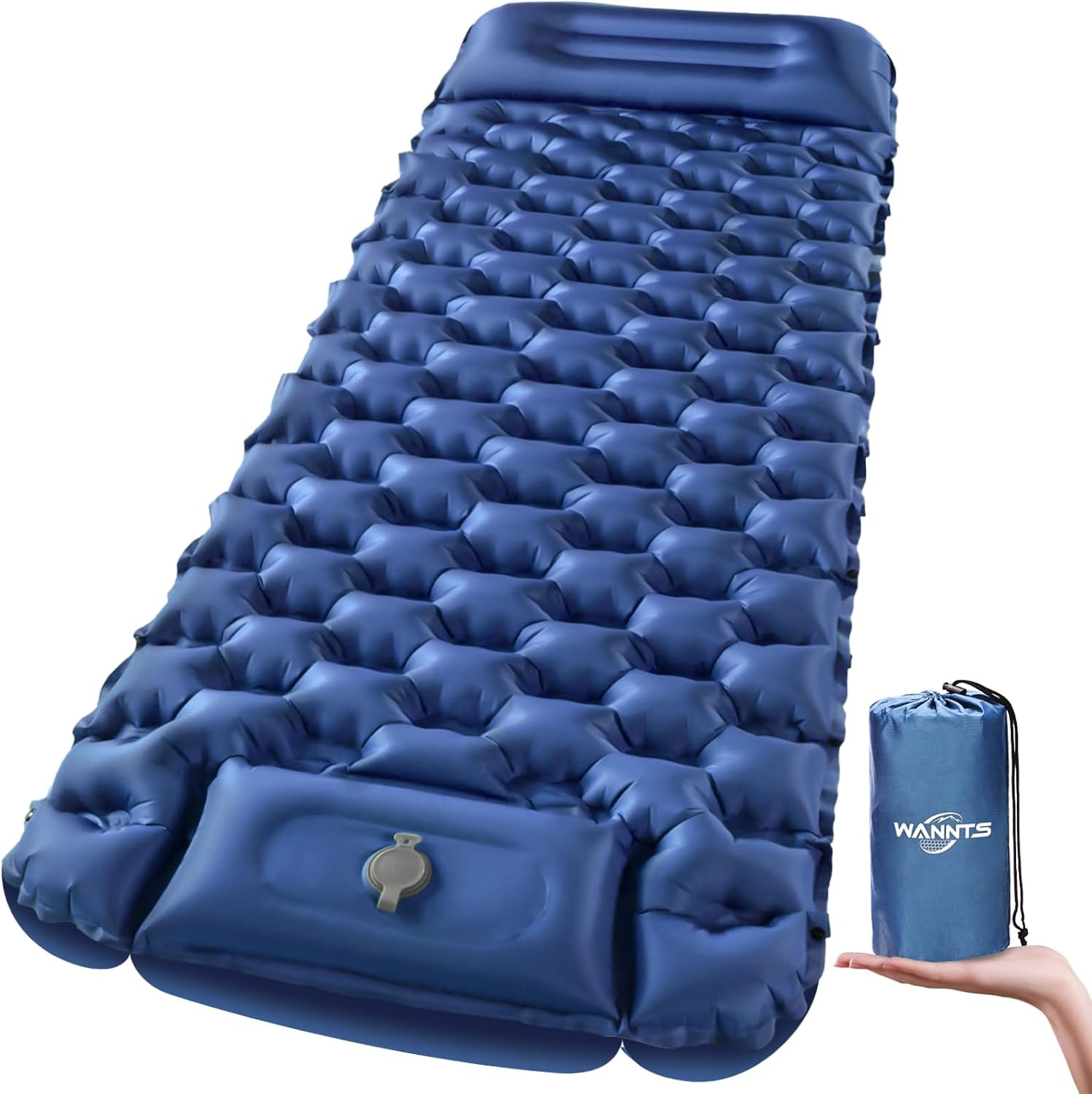 Sleeping Pad, Ultralight Inflatable Sleeping Pad for Camping, Built-In Pump, Ult