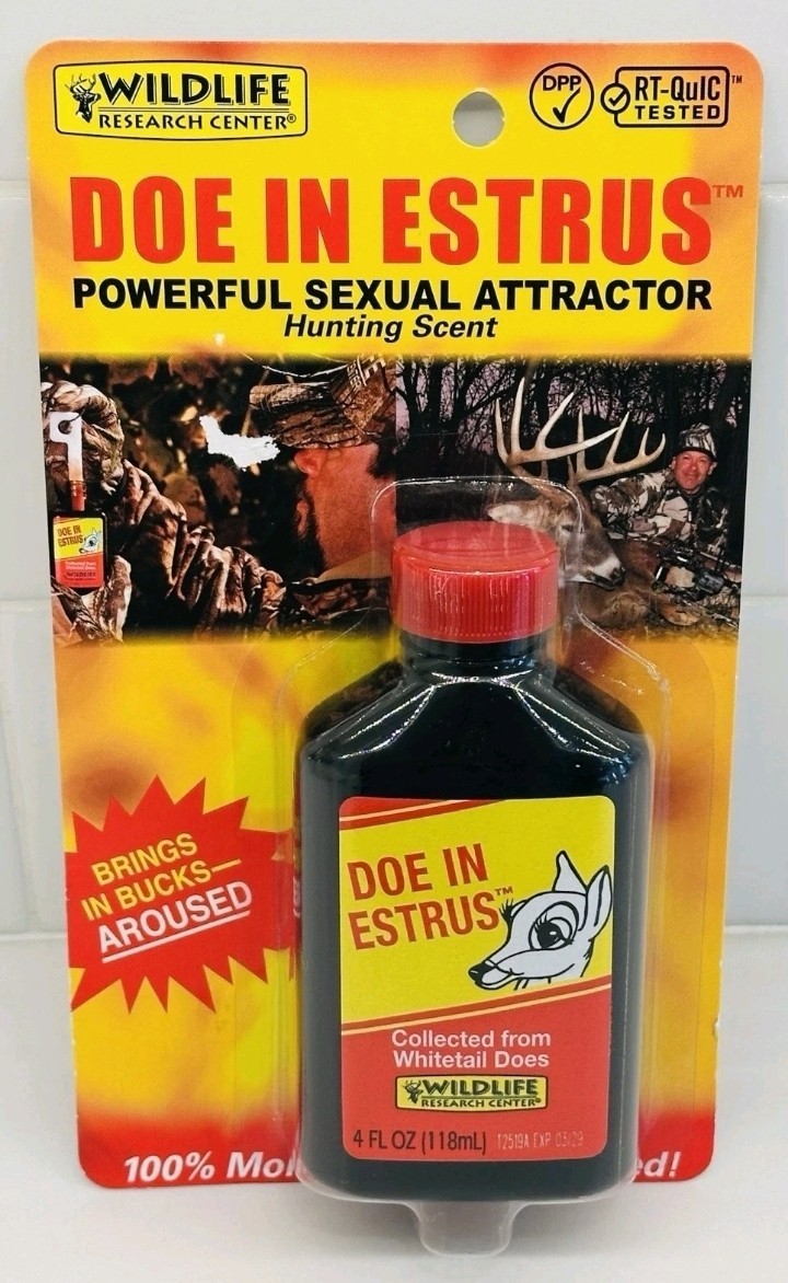Wildlife Research 2254 Doe In Estrus Deer Attractant Doe In Estrus Scent 4 oz