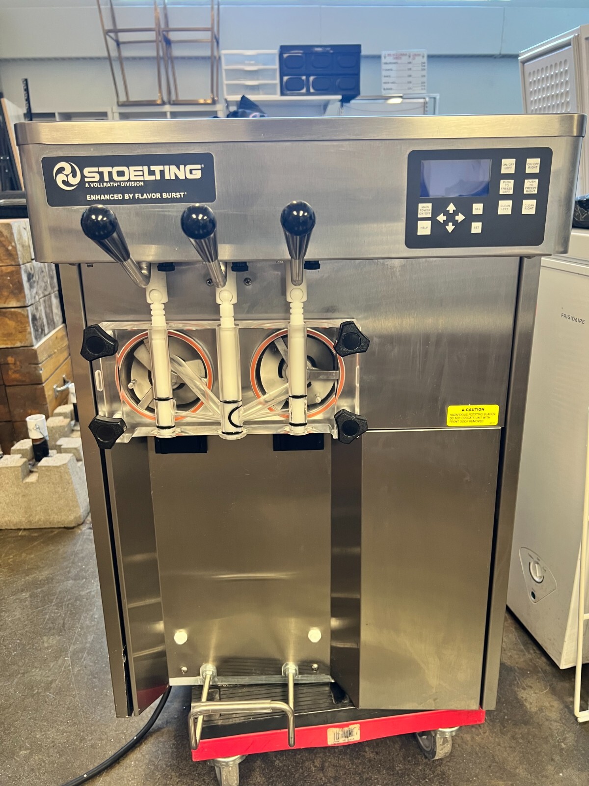 Stoelting F131 Twist Countertop Soft Serve Machine 1-Phase, Water Cooled