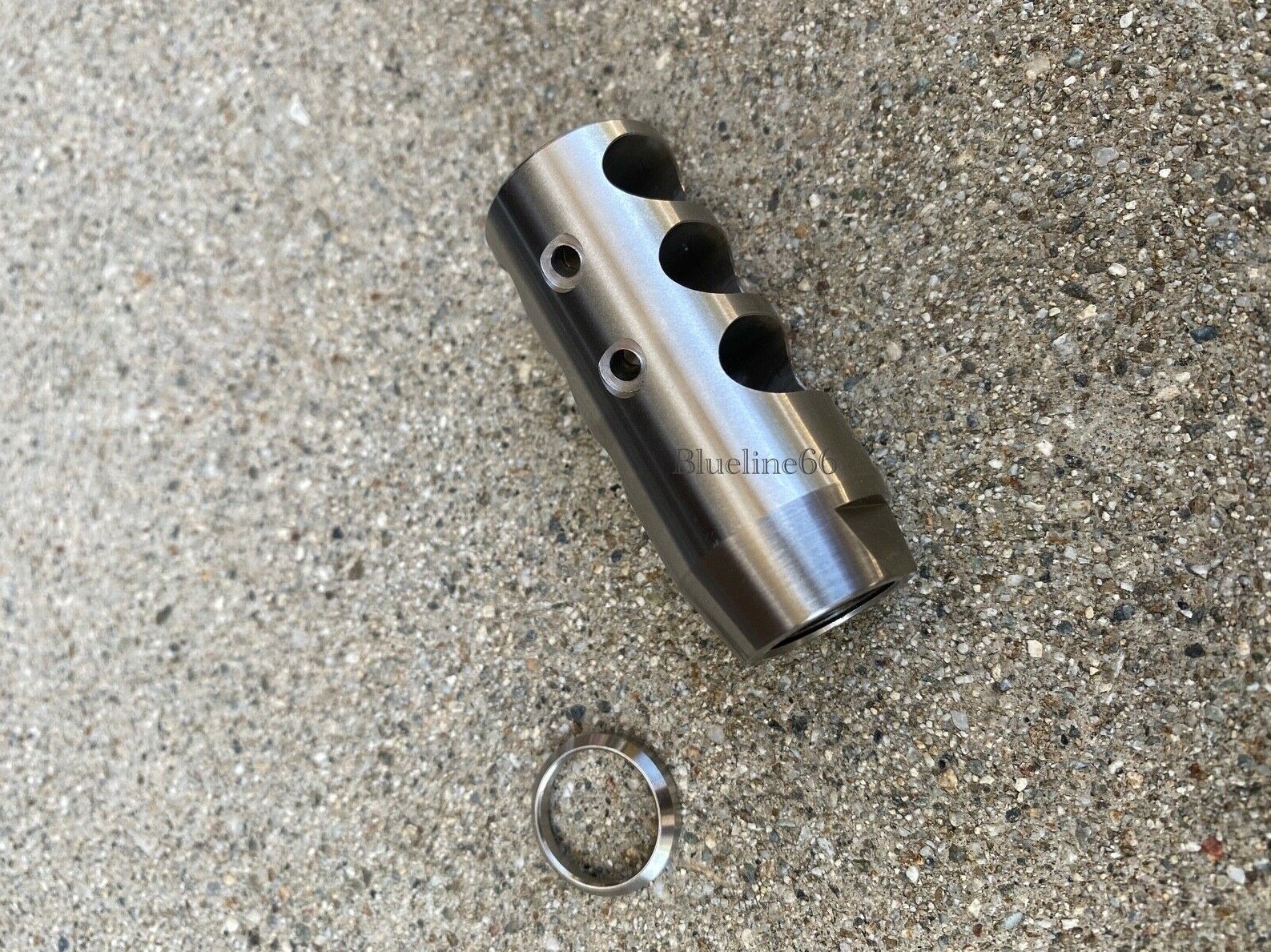 .308 Stainless Steel Competition Muzzle Brake Compensator Comp 5/8x24 TPI Washer