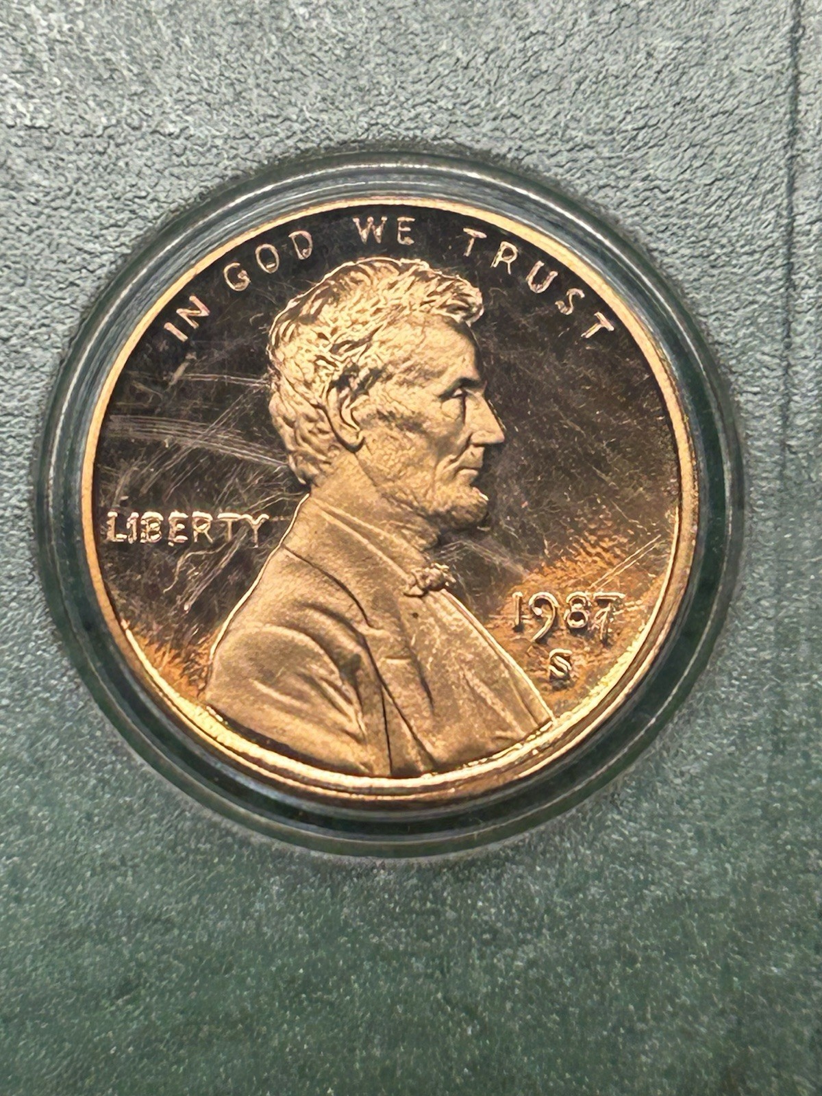 1987 S U.S. Mint PROOF Set in Authentic Whitman Holder