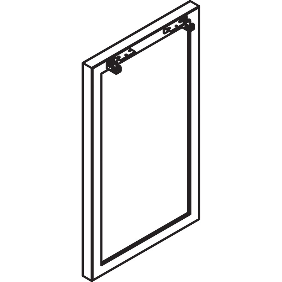 Lorell Relevance Standing-Height Side Leg Frame (llr-16209) (llr16209)