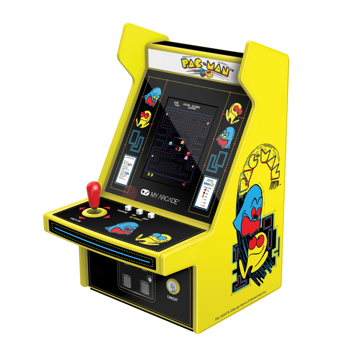 Micro Player Pro Pac-Man Gaming System