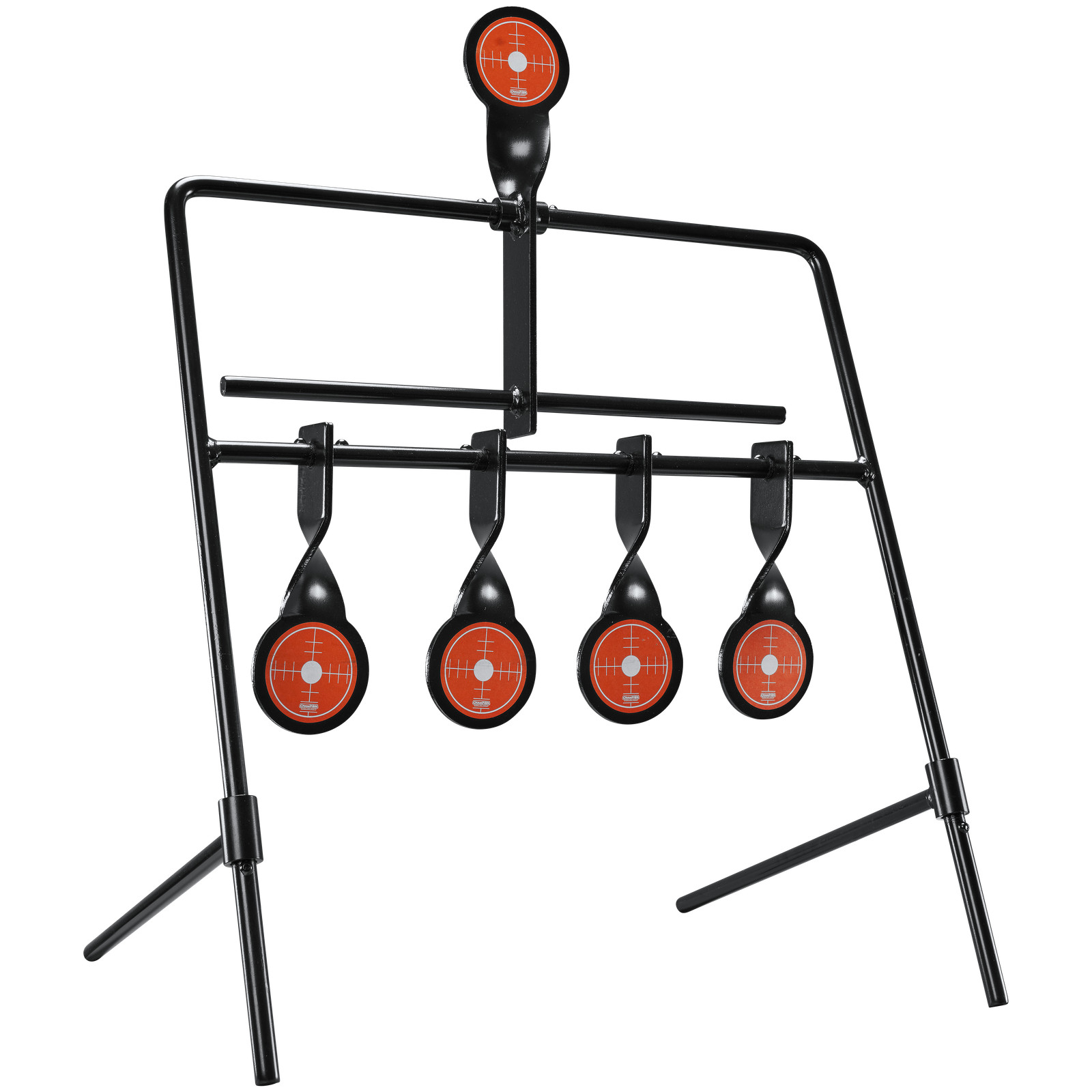 Champion Targets 40874 Gong Auto Reset Rimfire Black/Orange 6.83 lbs Standing 5