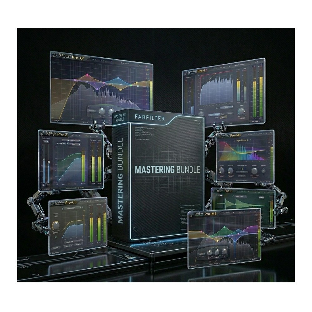 FabFilter Mastering Bundle Professional Audio Mastering Software Suite