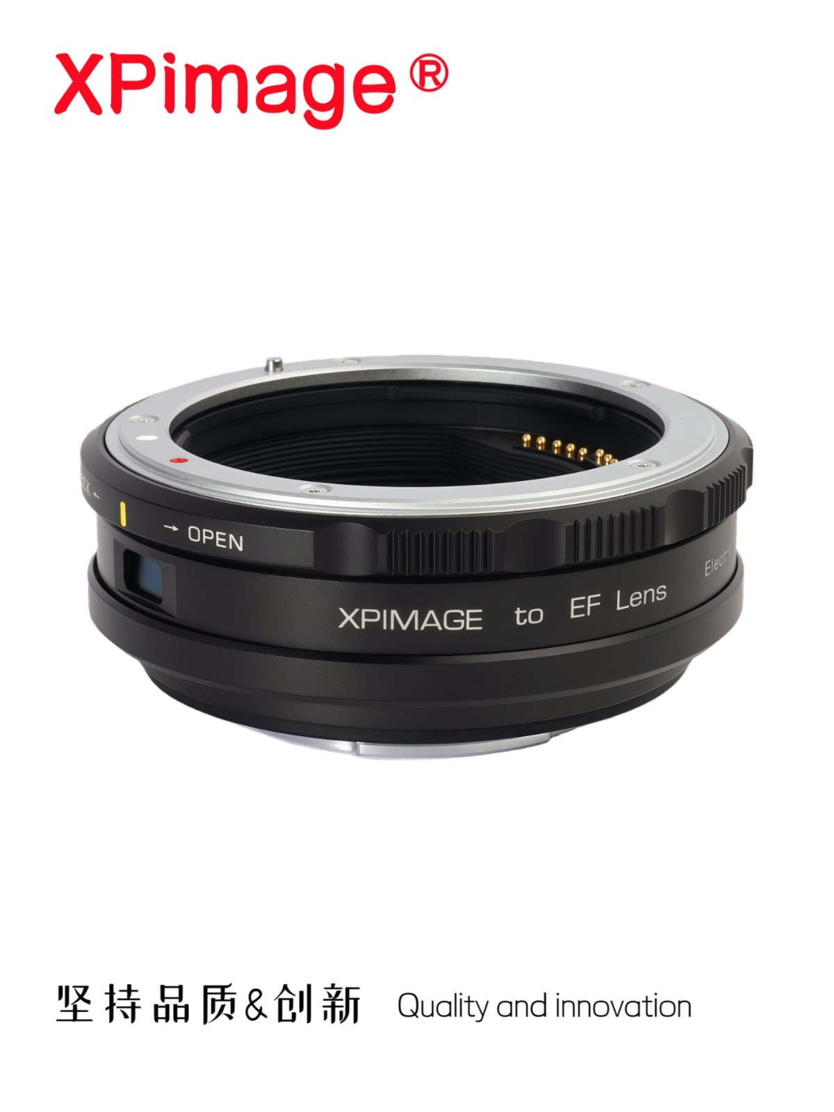 XPimage Electronic Aperture Lens Adapter for Canon EF Lens to Sony E FX9 Camera
