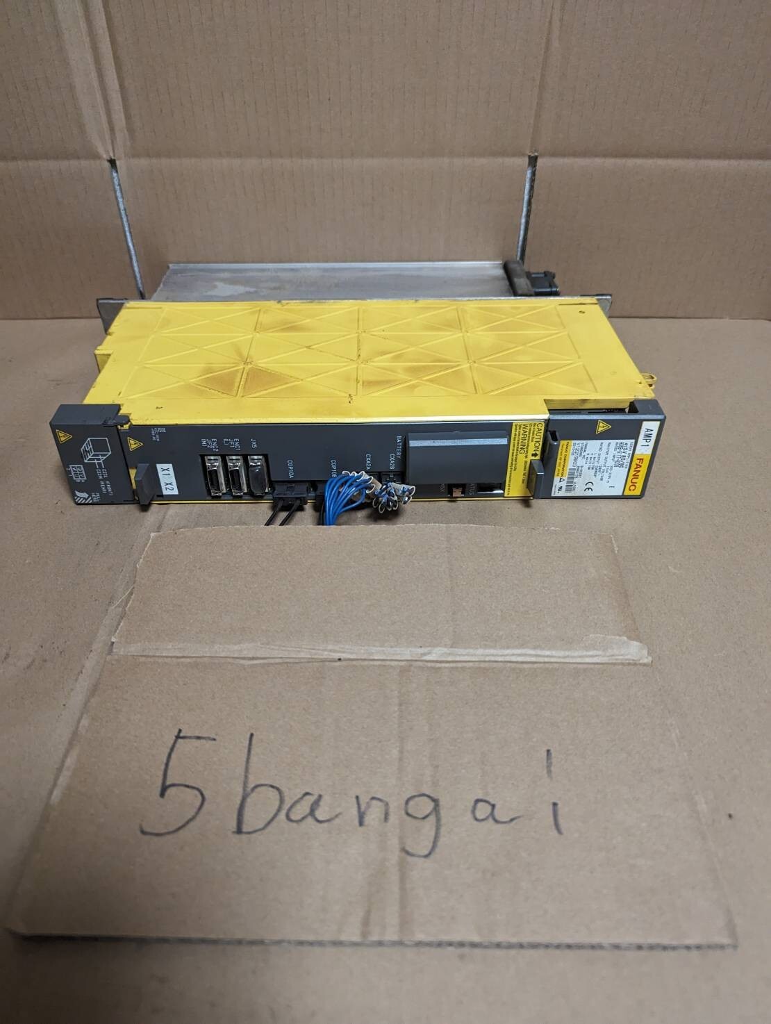 Fanuc A06B-6117-H209 E Servo Amplifier Removed From The Working Machine