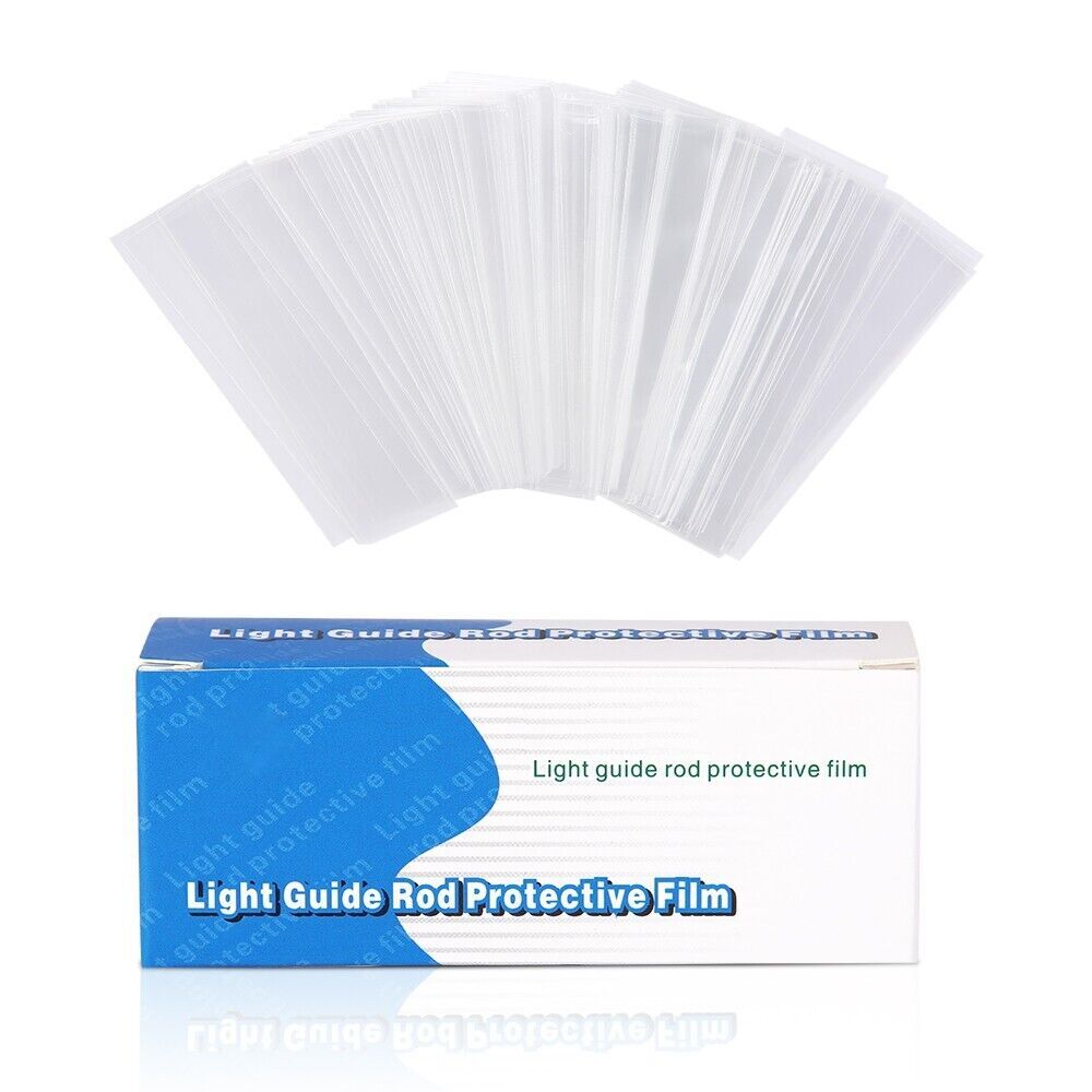 Dental Disposable Plastic LED Curing Light Lamp Guide Tip Sleeve Sheath Cover
