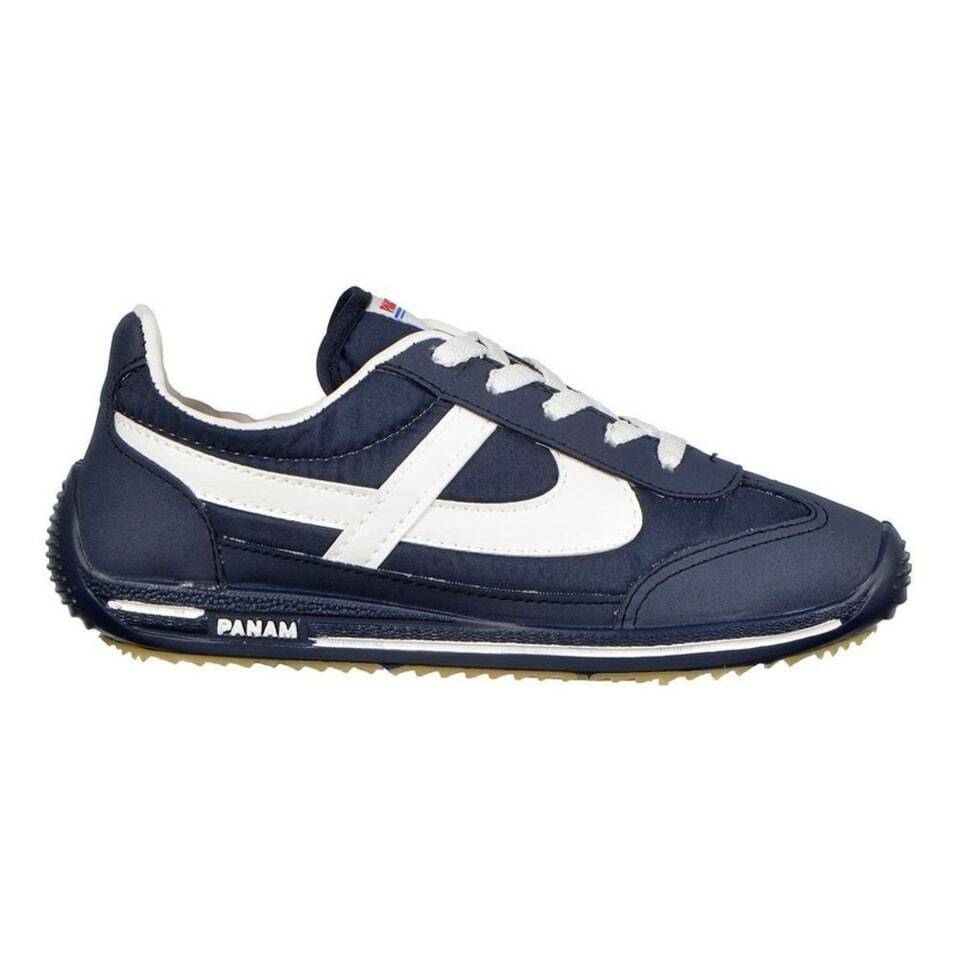 PANAM 084 Hand Crafted Vintage Casual Men Shoes  Blue / White New in Box