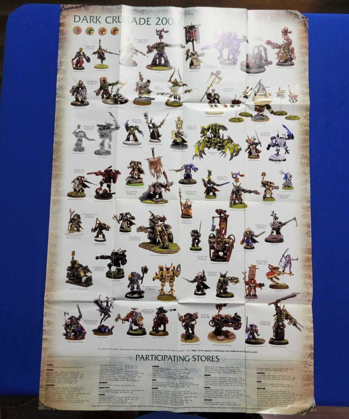 Warhammer 40k Dark Crusades Poster (2006) - 2-Sided
