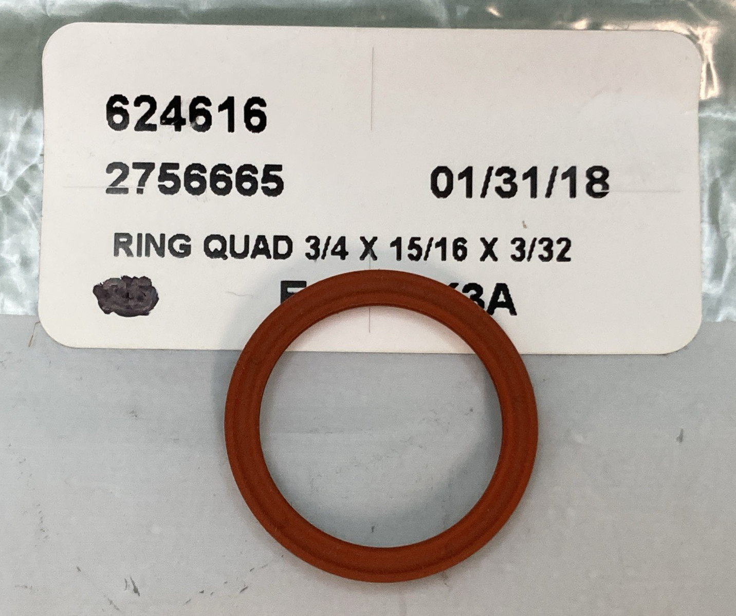 QTY 4 NEW GENUINE STOELTING 624616 O-RING HYDRA RINSE BYPASS BLOCK